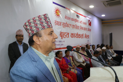 एमालेकाे लोकप्रियता कायमै छ : महासचिव पोखरेल